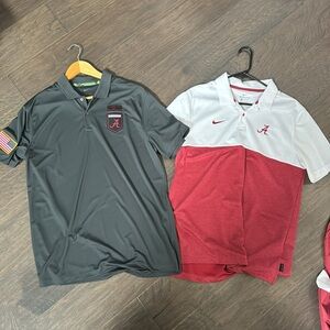 Nike University of Alabama Polos NWOT bundle